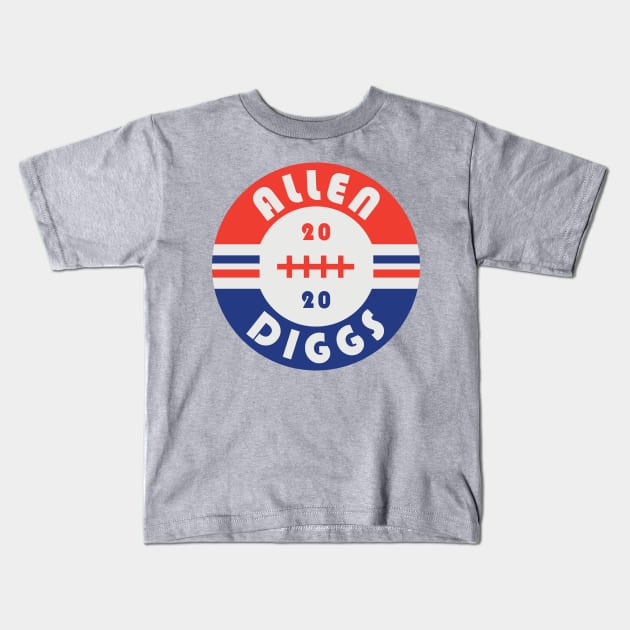 Allen Diggs 2020 Buffalo President Election Kids T-Shirt by PodDesignShop